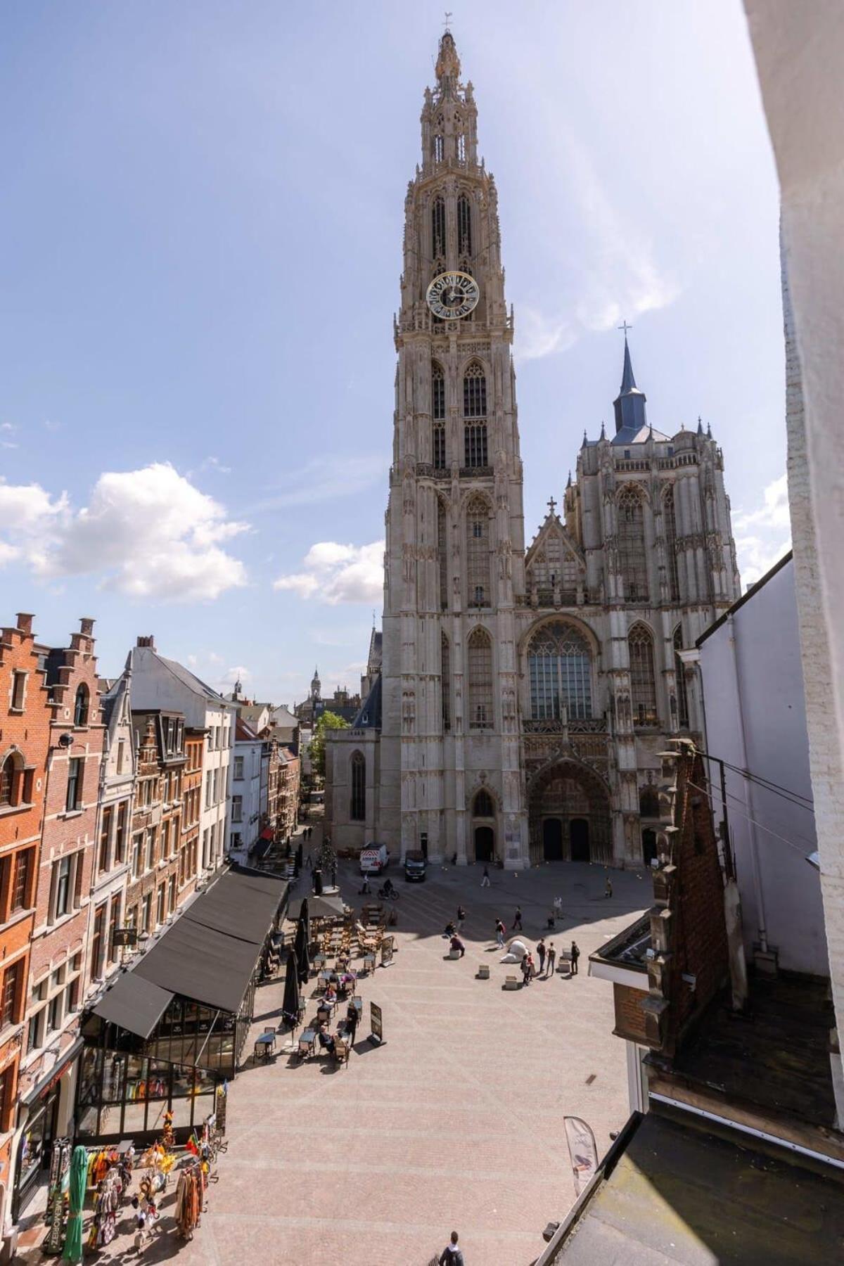 Ferienwohnung Huswell - Urban Getaway In The Heart Of Antwerpen Exterior foto